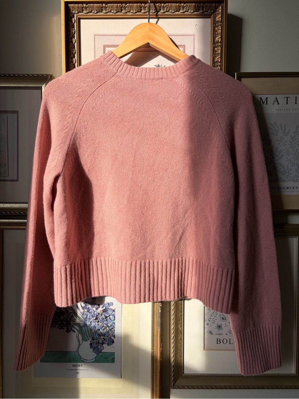 Everlane The Boxy Crew in Cashmere Clay Pink XL - Picture 7 of 13